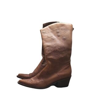 Women's Tan Western Boots